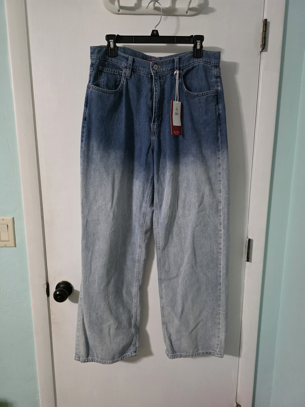 NWT Lucky Brand Two-Tone Blue Ombre Jeans
